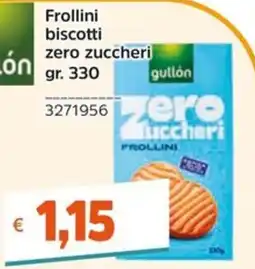 Stop&Shop Frollini biscotti zero zuccheri offerta