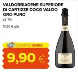 Tigre Valdobbiadene superiore di Cartizze DOCG Valdo oro puro offerta