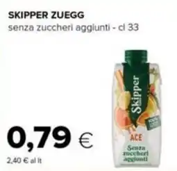 Tigre Skipper Zuegg Ace offerta