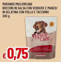 Famila Superstore Miglior cane I Preferiti Bocconi in salsa con manzo e verdure offerta