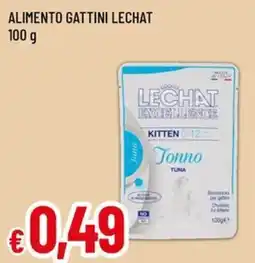 Famila Superstore Lechat Excellence Kitten Tonno offerta