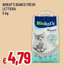 Famila Superstore Biokat's Bianco Fresh Lettiera offerta