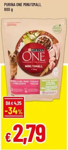 Famila Superstore Purina One Mini/Small offerta