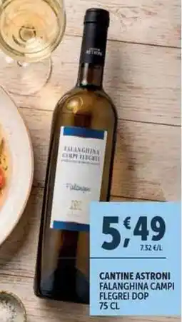 Deco Superfreddo Cantine Astroni Falanghina Campi Flegrei DOP offerta