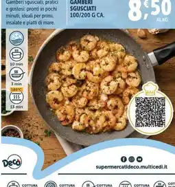 Deco Superfreddo Gamberi sgusciati offerta
