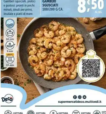 Gamberi sgusciati