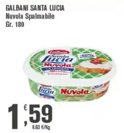Conté Supermercati Galbani Santa Lucia Nuvola Spalmabile offerta