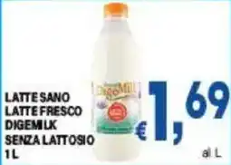 DEM Latte fresco Digemilk senza lattosio offerta