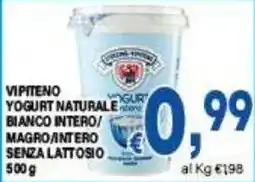 DEM Vipiteno Yogurt Naturale Bianco Intero offerta