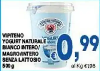 Vipiteno Yogurt Naturale Bianco Intero