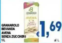 DEM Granarolo bevanda avena senza zuccheri offerta