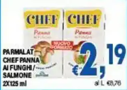 DEM Parmalat Chef Panna ai Funghi / Salmone offerta