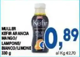DEM Muller Kefir Arancia Mango/Lampone/Bianco/Limone offerta