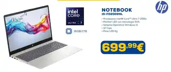Notebook HP 15-FD2009NL