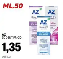 Emporio Amato AZ 3D dentifricio offerta