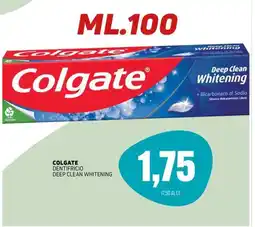 Emporio Amato Colgate dentifricio deep clean whitening offerta