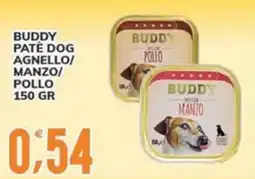 Re Mercato Lucrezia Buddy patè dog agnello offerta