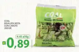 Re Mercato Lucrezia Coal insalata mista con carote offerta