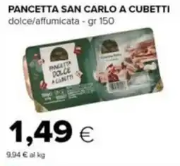 Tigre Pancetta San Carlo a cubetti offerta