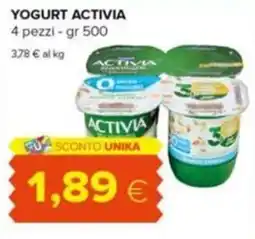 Tigre Yogurt Activia offerta