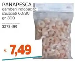 Stop&Shop Panapesca gamberi indopacifici sgusciati offerta