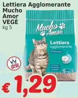 Market Ingross Lettiera Agglomerante Mucho Amor offerta