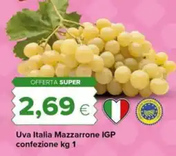 Tigre Uva Italia Mazzarrone IGP offerta