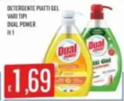 Mercadò Detergente piatti gel Dual Power offerta