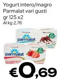 MAX Supermercati Parmalat Yogurt intero/magro offerta