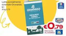 MAX Supermercati Latte parzialmente scremato Granarolo offerta