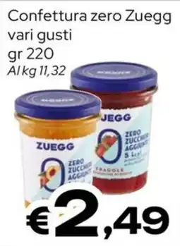 MAX Supermercati Confettura zero Zuegg offerta