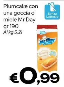 MAX Supermercati Plumcake con una goccia di miele Mr.Day offerta