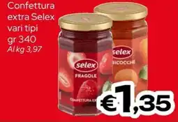 MAX Supermercati Confettura extra Selex offerta