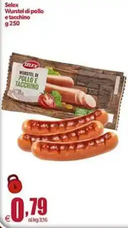 Elite Selex Wurstel di pollo e tacchino offerta