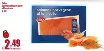 Elite Selex Salmone Norvegese affumicato offerta