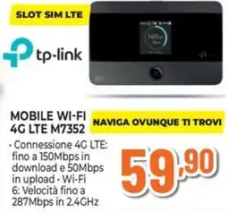 Extracoop tp-link Mobile Wi-Fi 4G LTE M7352 offerta