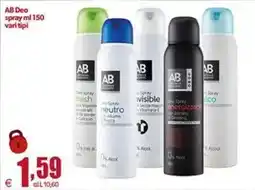 Elite AB Deo spray offerta
