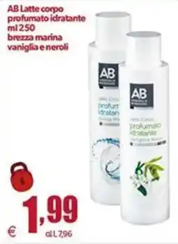 Elite AB Latte corpo profumato idratante offerta