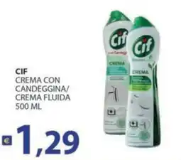 Re Mercato Lucrezia Cif crema con candeggina offerta