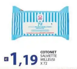 Re Mercato Lucrezia Cotonet salviette milleusi offerta