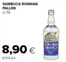 Tigre Sambuca romana pallini offerta