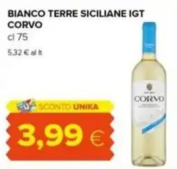 Tigre Bianco Terre Siciliane IGT Corvo offerta