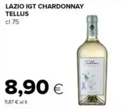 Tigre Lazio Igt Chardonnay Tellus offerta