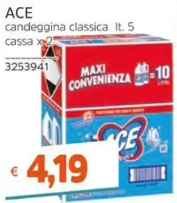 Stop&Shop ACE candeggina classica offerta