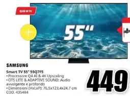 MediaWorld Samsung Smart TV 55" 55Q7F5 offerta