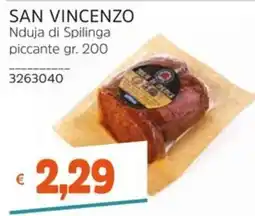 Stop&Shop San Vincenzo Nduja di Spilinga piccante offerta