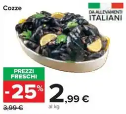 Carrefour Iper Cozze offerta