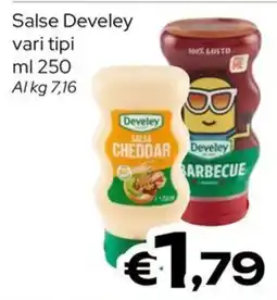 MAX Supermercati Salse Develey offerta