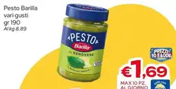 MAX Supermercati Pesto Barilla offerta
