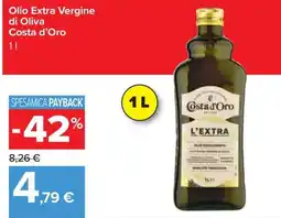 Carrefour Iper Olio Extra Vergine di Oliva Costa d'Oro offerta